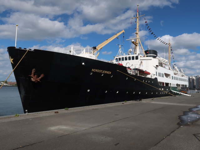 MS «Nordstjernen» in Aalborg (24. Mai)