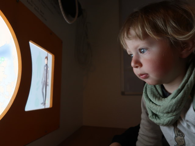Nils im Nordsøen Oceanarium in Hirtshals (25. Mai)