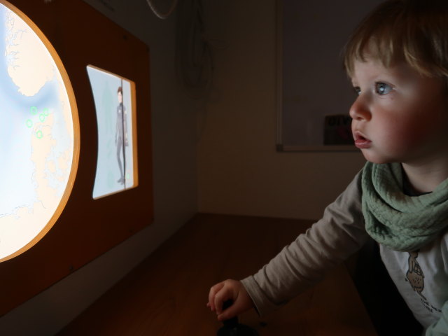 Nils im Nordsøen Oceanarium in Hirtshals (25. Mai)
