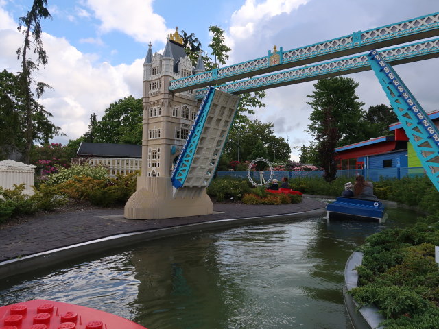 Minibåde im Legoland Billund Resort (26. Mai)