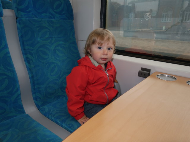 Nils in der Bramming Station, 12 m (28. Mai)