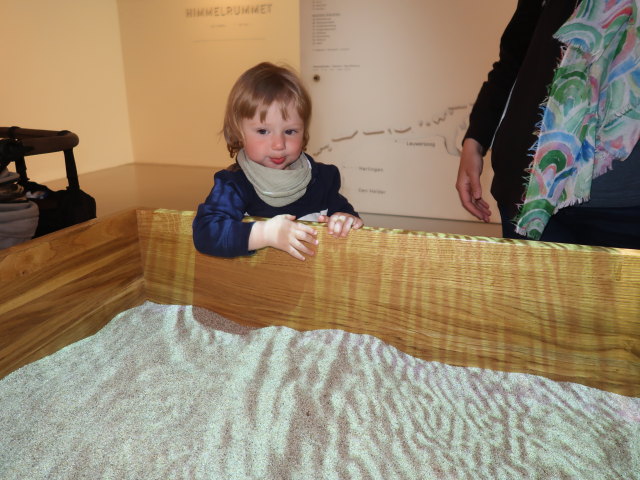 Nils und Sabine im Vadehavscentret in Ribe (28. Mai)