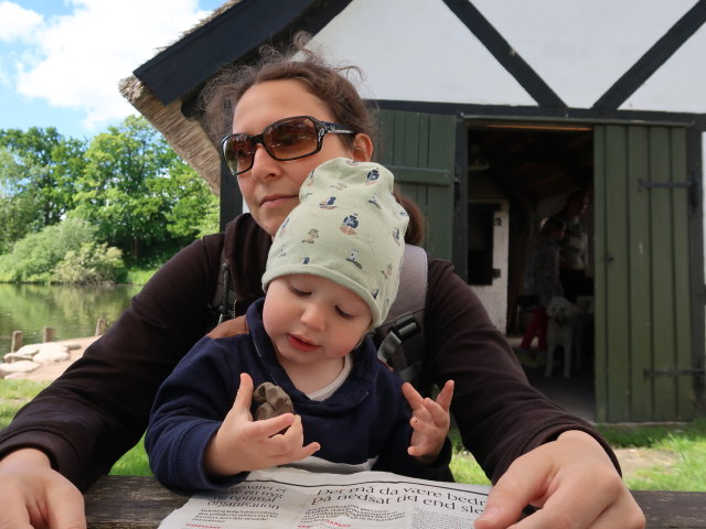 Sabine und Nils im Sagnlandet Lejre (29. Mai)