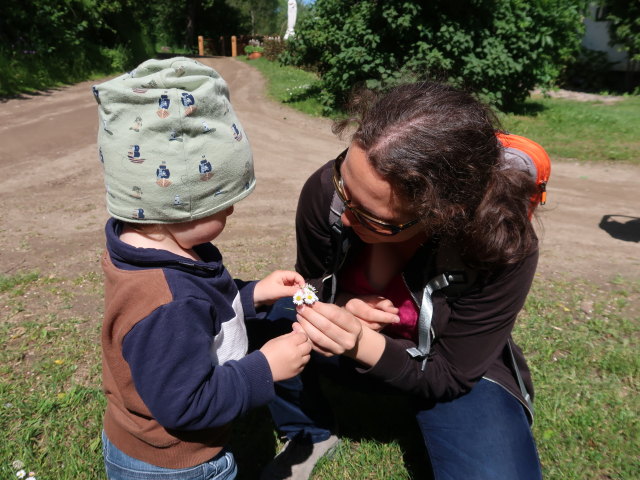 Nils und Sabine im Sagnlandet Lejre (29. Mai)