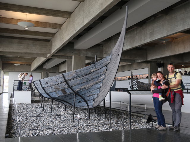 Nils, Sabine und ich im Vikingeskibsmuseet in Roskilde (29. Mai)