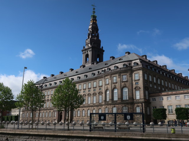 Christiansborg Slot in København (30. Mai)