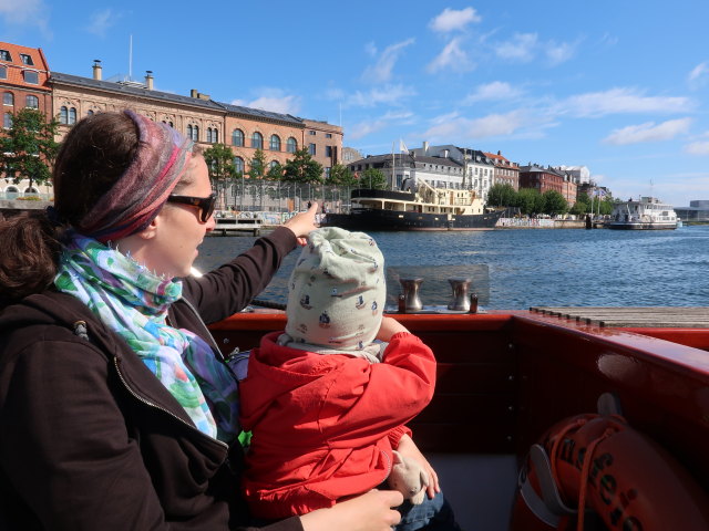 Sabine und Nils in Københavns Havn (30. Mai)