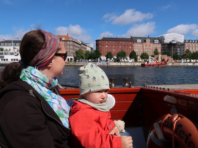 Sabine und Nils in Københavns Havn (30. Mai)