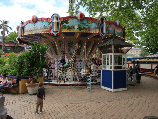 Dyrekarrusellen in Københavns Tivoli (30. Mai)