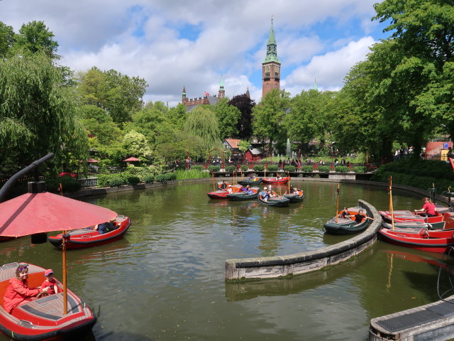 Dragebådene in Københavns Tivoli (30. Mai)