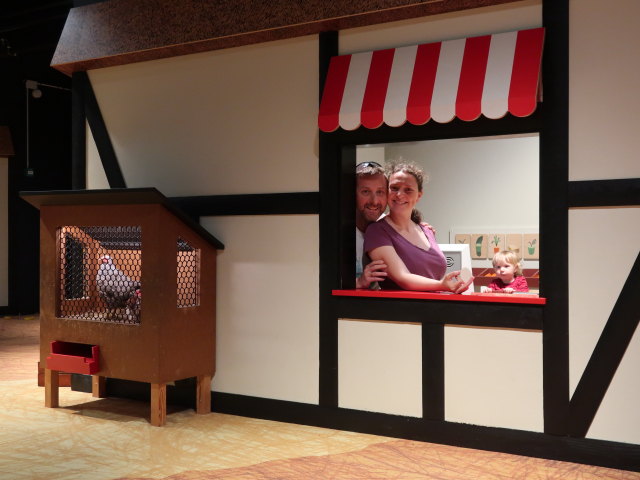 Ich, Sabine und Nils im Experimentarium in Hellerup (31. Mai)