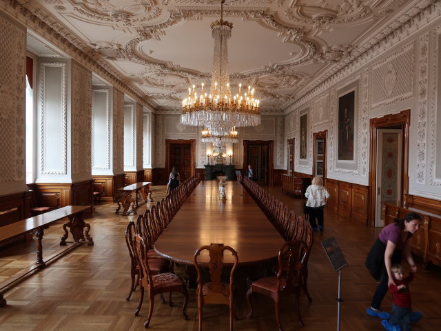 Sabine und Nils im Christiansborg Slot in København (31. Mai)