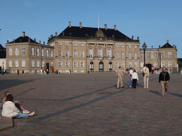 Frederik VIII's Palæ in Amalienborg Slot in København (31. Mai)