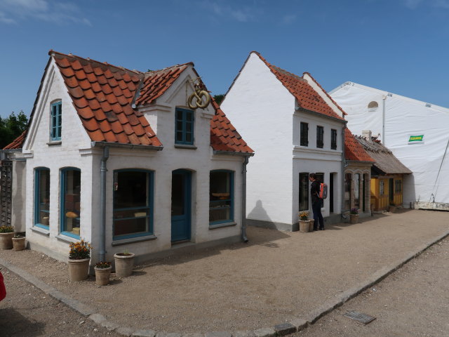 Sabine im Frilandsmuseet in Kongens Lyngby (1. Juni)