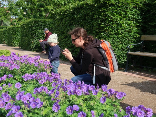 Nils und Sabine im Kongens Have in København (2. Juni)