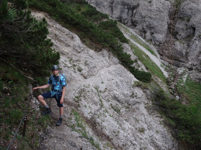 Tim am Stodertaler Dolomitensteig (7. Juni)