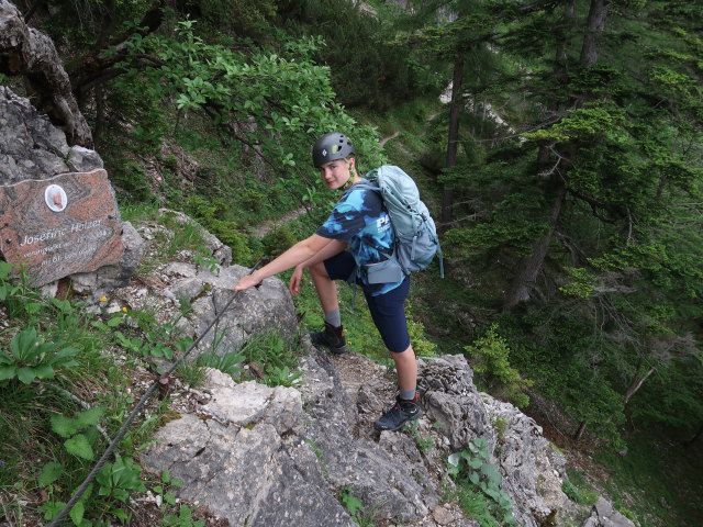 Tim am Stodertaler Dolomitensteig (7. Juni)