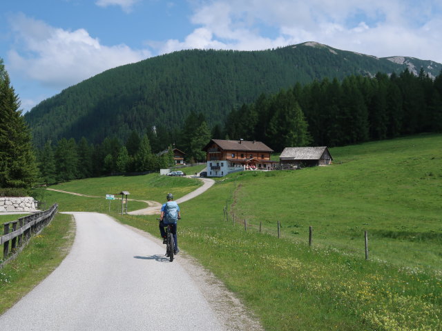 Tim auf der Edtbauernalm, 1.380 m (9. Juni)