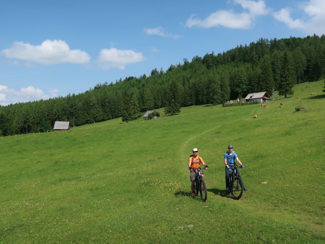 Ich und Tim auf der Steyrsbergerreith, 1.193 m (9. Juni)