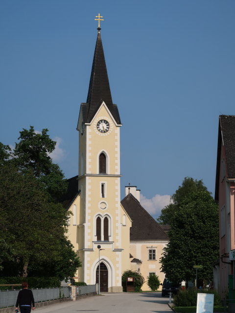 Pfarrkirche St. Pankraz, 531 m (9. Juni)