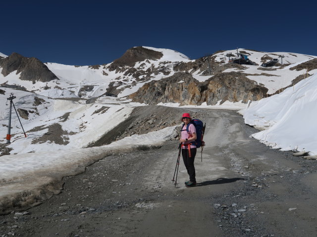 Irene zwischen Alpincenter Kaprun und Schmiedingerscharte (14. Juni)
