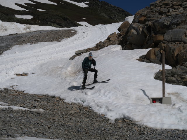 zwischen Alpincenter Kaprun und Schmiedingerscharte (14. Juni)