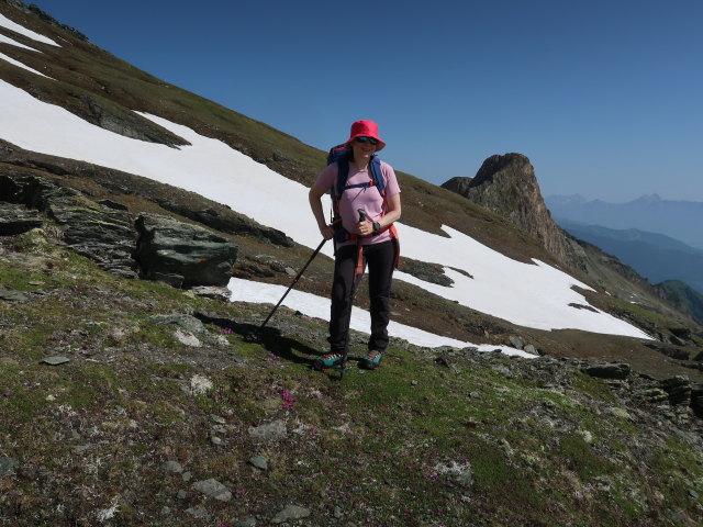 Irene zwischen Alpincenter Kaprun und Schmiedingerscharte (14. Juni)