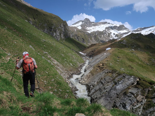 Reinhard am Krefelder Weg beim Wurfbach (14. Juni)