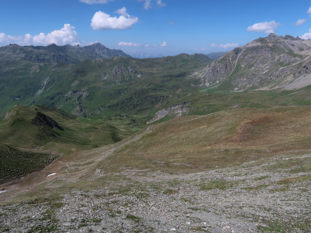vom Naviser Kreuzjöchl Richtung Norden