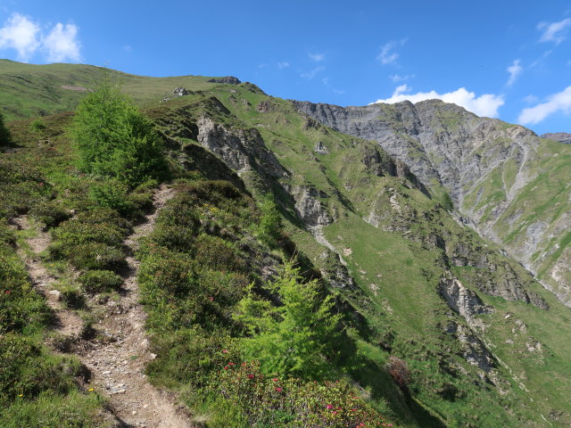 zwischen Naviser Kreuzjöchl und Die Hagler