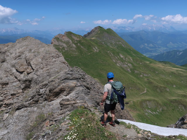 Christian zwischen Rettenzink und Brandlscharte (21. Juni)