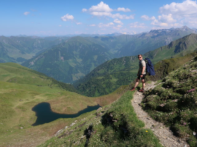 Christian zwischen Brandlscharte und Gleiwitzer Hütte (21. Juni)