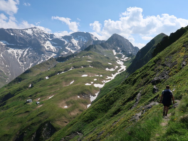 Christian zwischen Brandlscharte und Gleiwitzer Hütte (21. Juni)