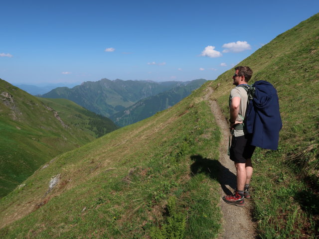 Christian zwischen Brandlscharte und Gleiwitzer Hütte (21. Juni)
