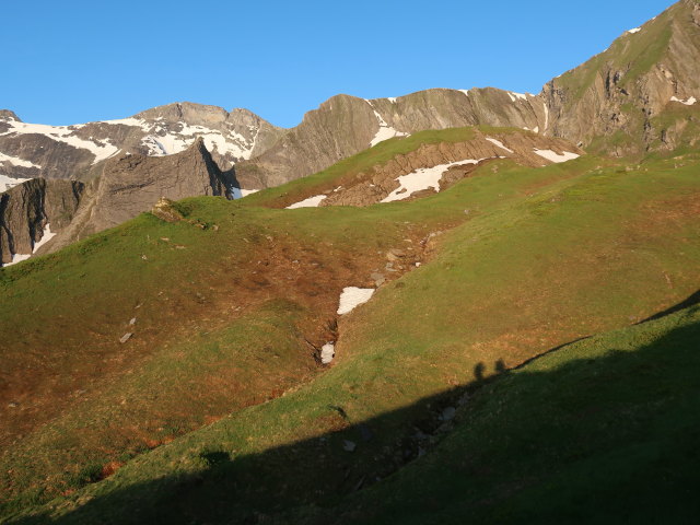 Gleiwitzer Höhenweg zwischen Gleiwitzer Hütte und Ochsenkar (22. Juni)