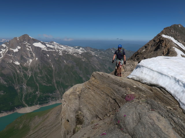 Christian zwischen Hirzbachtörl und Kleinem Tenn (22. Juni)
