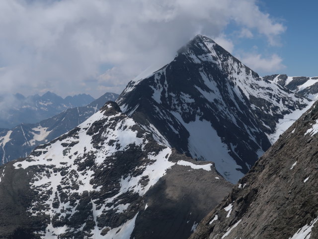 Großes Wiesbachhorn von der Schneespitze aus (22. Juni)