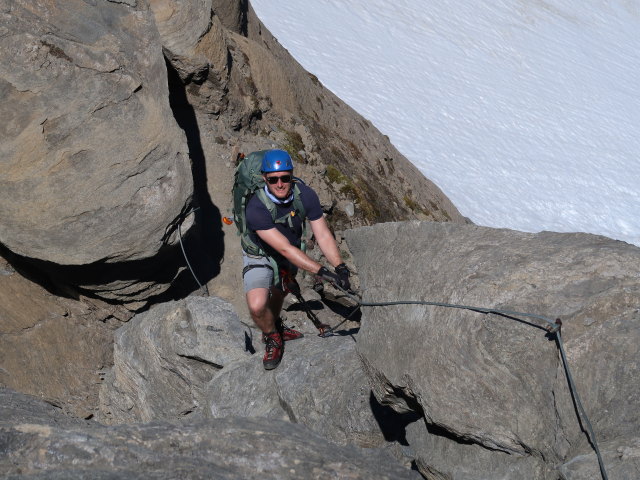 Christian zwischen Kleinem Tenn und Hirzbachtörl (22. Juni)