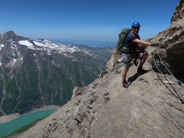 Christian zwischen Hirzbachtörl und Bauernbrachkopf (22. Juni)