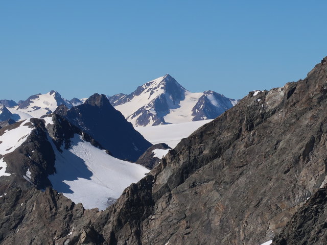 Weißkugel von der Verpeilspitze aus (29. Juni)