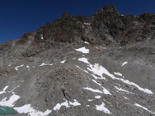 Verpeilspitze vom Plangerosskopf aus (29. Juni)