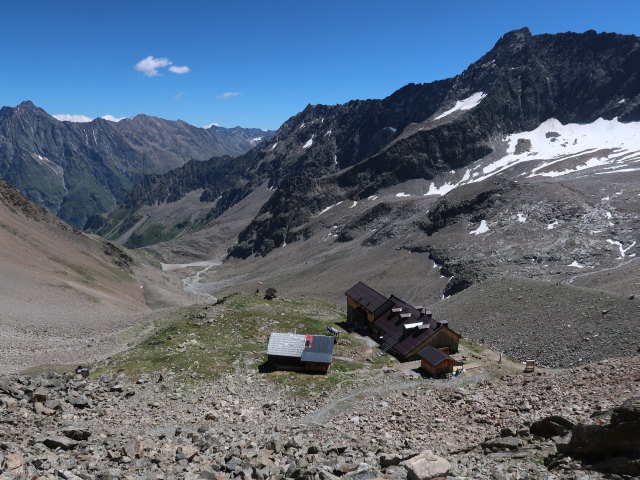 Kaunergrathütte, 2.817 m (29. Juni)