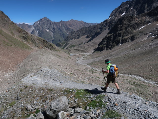 Aaron im Plangerosstal (29. Juni)