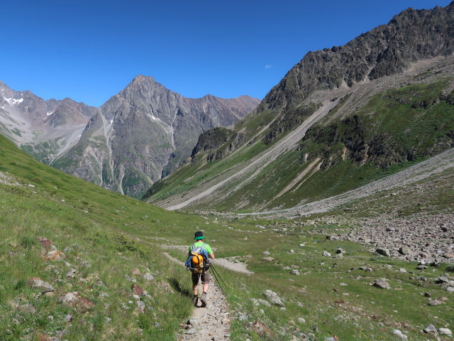 Aaron im Plangerosstal (29. Juni)