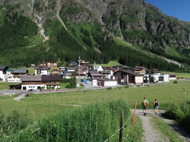 Aaron zwischen Plangerosstal und Plangeross (29. Juni)