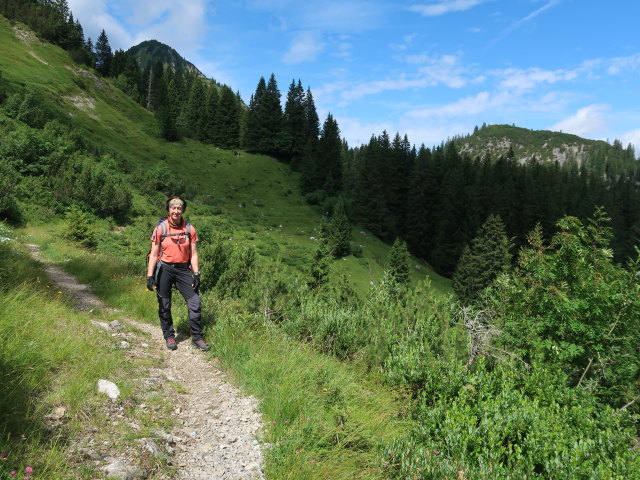 Carmen zwischen Küngsmaisäß und Alpilakopf