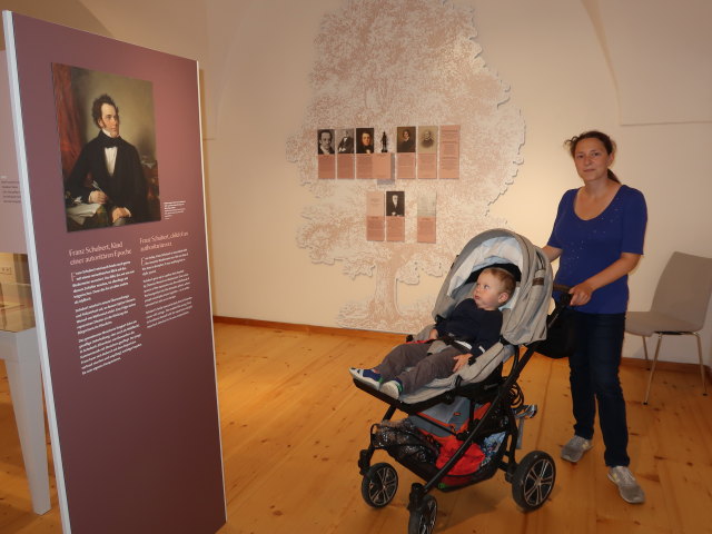 Nils und Sabine im Schubert-Museum