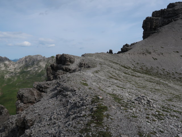zwischen Erlijoch und Fanggekarspitze (20. Juli)
