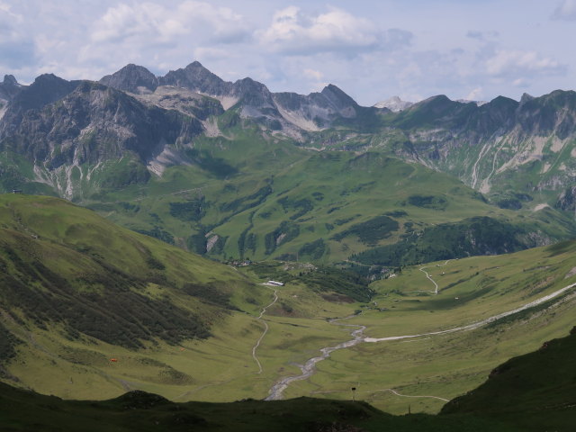 von der Stuttgarter Hütte Richtung Westen (20. Juli)