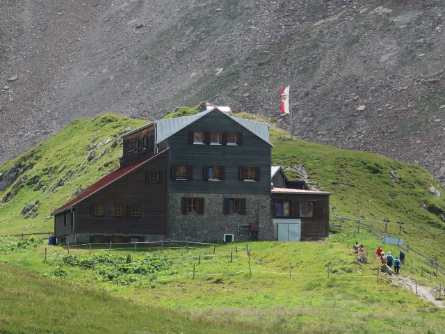 Stuttgarter Hütte Krabachjoch aus (20. Juli)